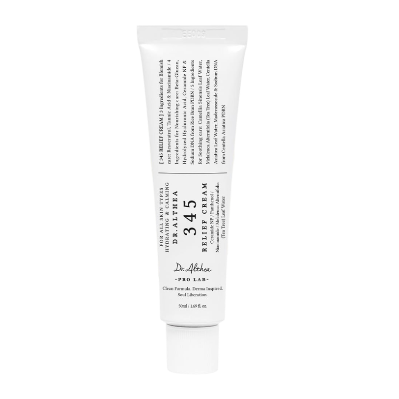 Dr. Althea 345 Relief Cream — Restaura tu piel después del acné